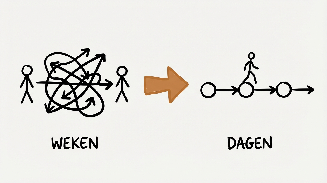 Van weken onboarding naar dagen